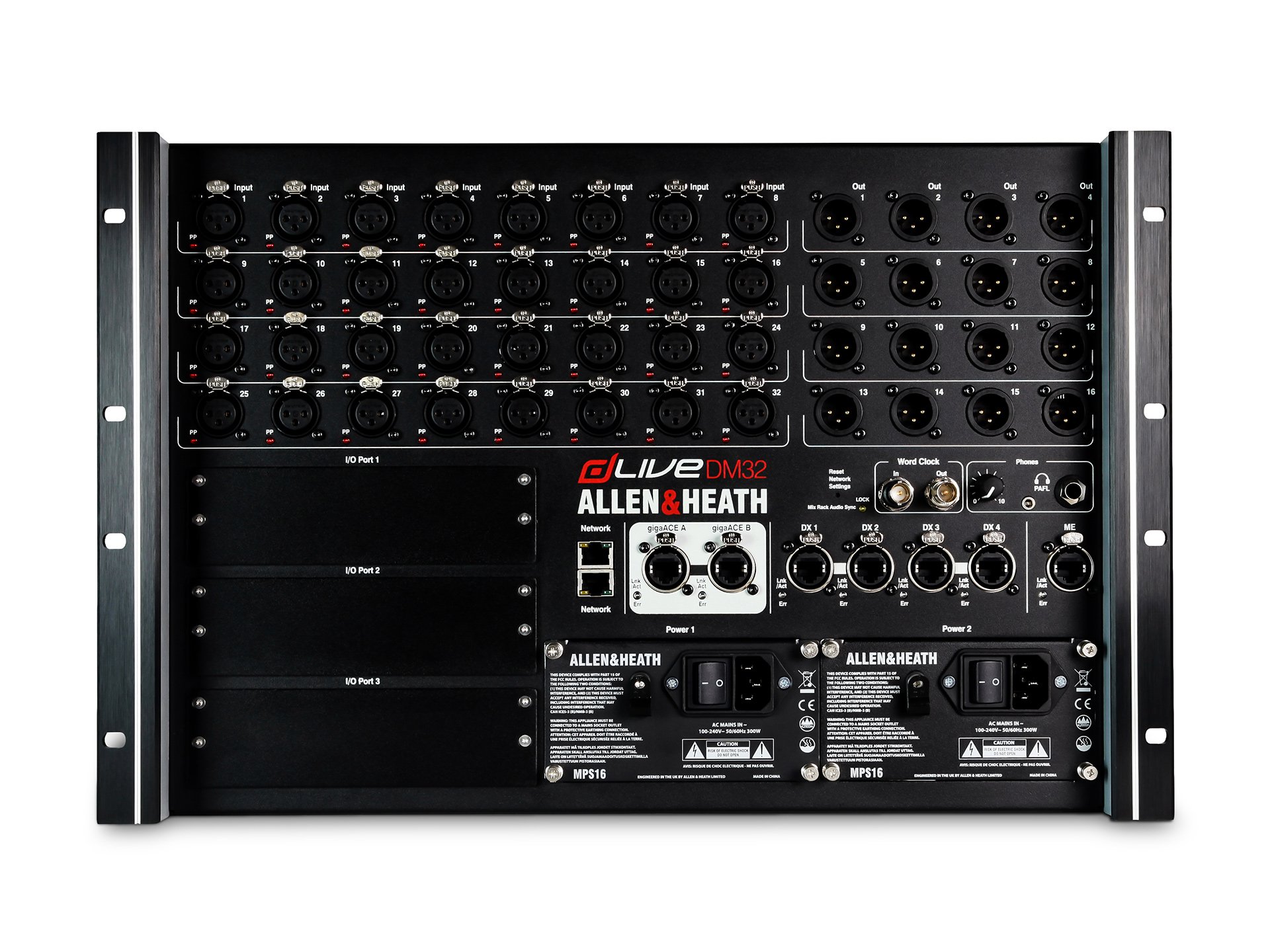 DLIVE-DM32 (dLive DM32) /Цифровой микшерный модуль, 32 мик./лин.входа, 16 лин.выходов/ ALLEN&HEATH