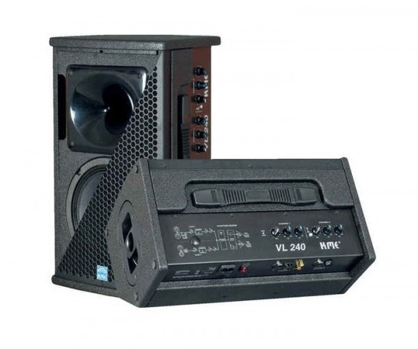 KME / VL240 PU B/ Активная двухполосная активная акустическая система 8&quot;+1&quot;, 250Вт