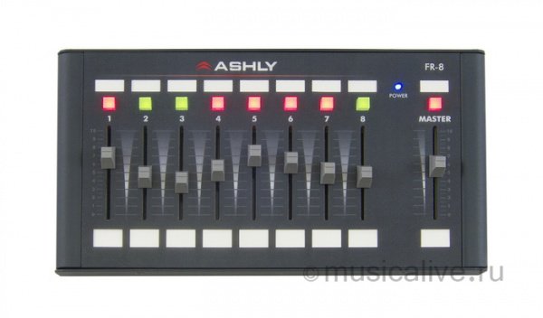 ASHLY / FR-8 / Дистанционная панель, 9 фейдеров, 9 кнопок