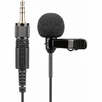 RELACART / LM-P01/Микрофон петличный электретный, всенаправленный, черный с мини джеком