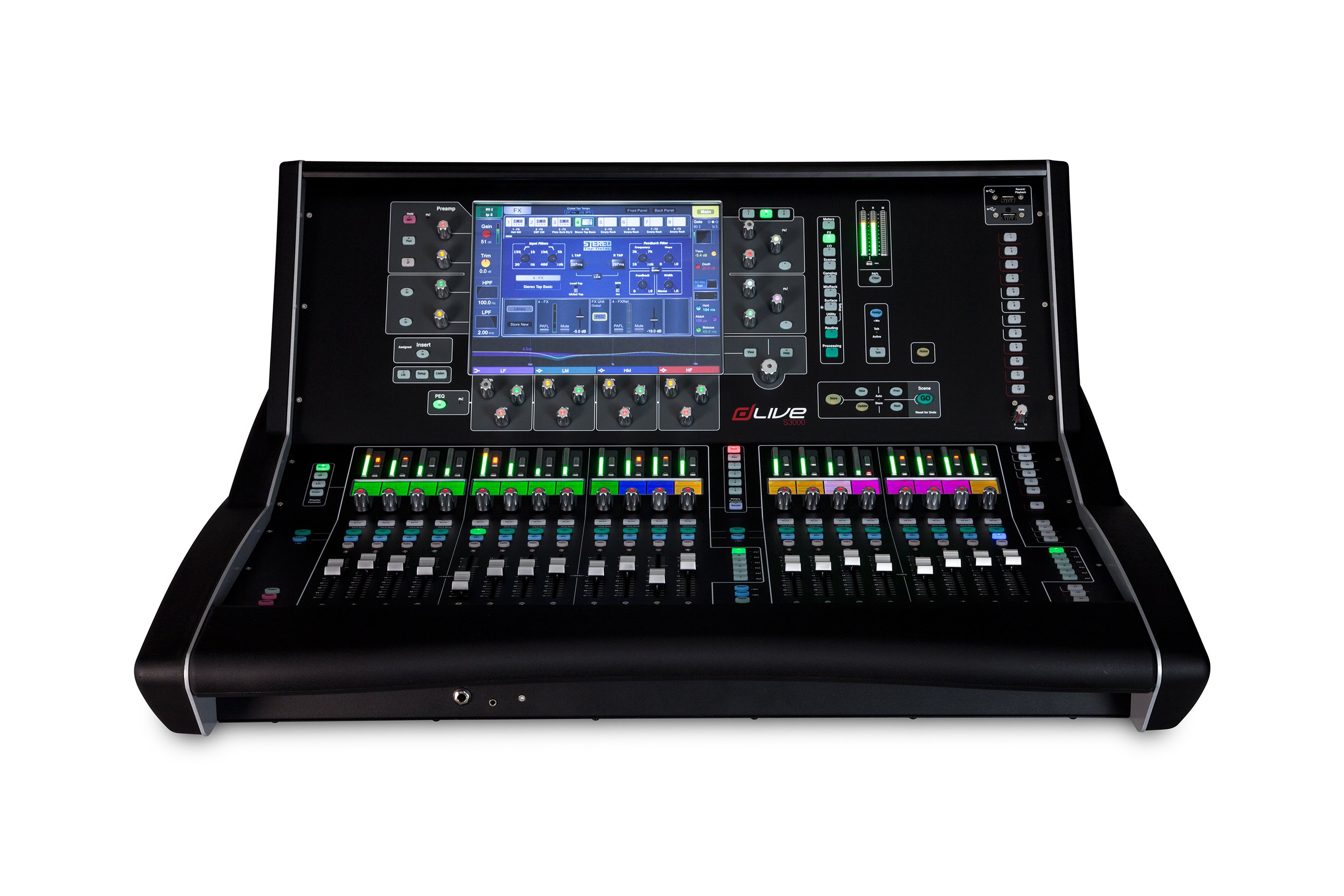 DLIVE-S3 (dLive S3000) / Цифровая микшерная консоль, 20 моторизованных фейдеров / ALLEN&HEATH