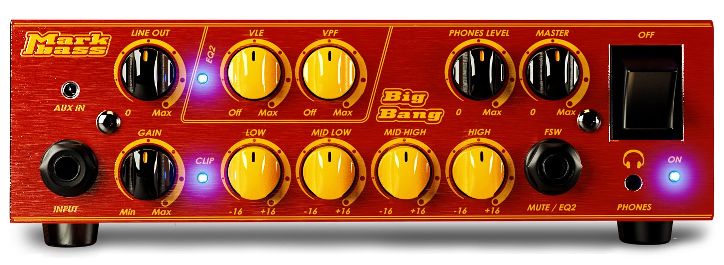 MARKBASS / BIG BANG/Усилитель басовый транзисторный 300 Вт 8 Ом 500 Вт 4 Ом AUX In