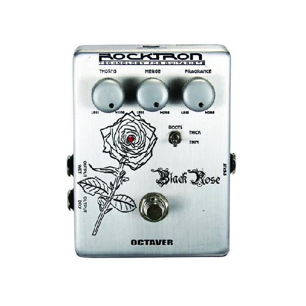 BLACK ROSE OCTAVER/Педаль эффектов OCTAVER; встроенный CRUNCH/ROCKTRON