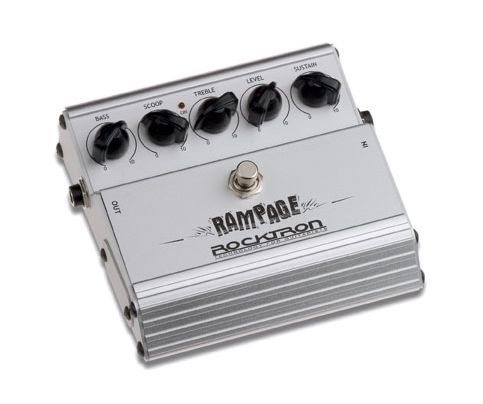 RAMPAGE DISTORTION/Педаль эффектов DISTORTION; +75дБ gain/ROCKTRON