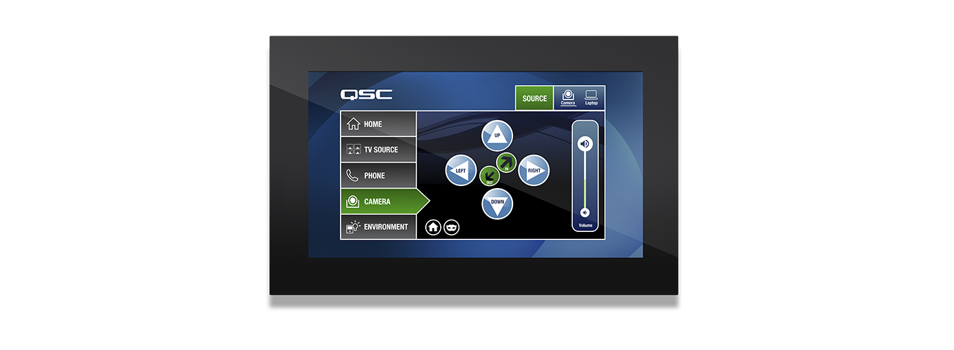 TSC-47W / Q-SYS 4.7" PoE Сенсорный контроллер для настенной установки / QSC
