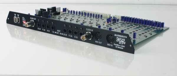 ALLEN&HEATH / M-GSR24-FIRE-A / Плата FIREWIRE для микшера GS-R24