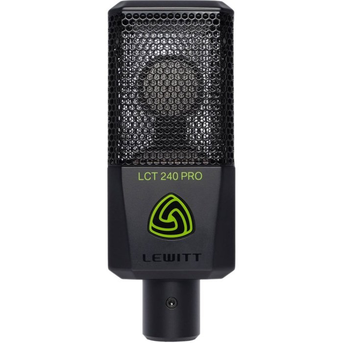 LCT240PRO BLACK/студийный кардиоидый микрофон с большой диафрагмой//LEWITT