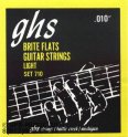 GHS Corporation / 710/Струны для электрогитары; сплав 52; полукруглая обмотка; (10-13-17-26-36-46); Brite Flats/GHS