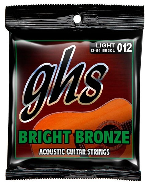 GHS Corporation / BB30L/струны для акуст. гитары, бронза (12-16-24-32-42-54)/GHS
