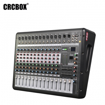 PMX-1200 / Аналоговый активный микшер, 12 каналов, 2 x 700 Вт, USB, процессор эффектов / CRCBOX