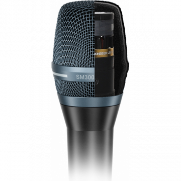 RELACART / SM-300 / вокальный кардиоидный динамический микрофон, 50Гц-14кГц,  c выключателем
