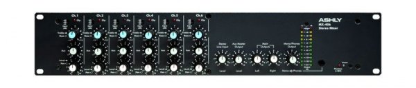 ASHLY / MX-406 / Микшер 6 микрофонных/линейных входов с эквализацией 2RU