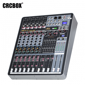 FX-6 PRO / Аналоговый микшер, 6 входов, 2 стерео выхода, 2 группы, 2 шины, 1 FX / CRCBOX