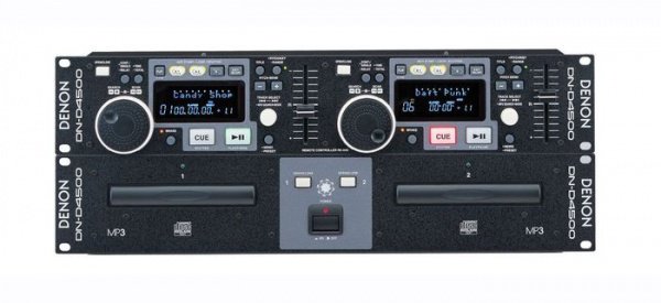 DN-D4500E2 / Двухкарманный CD MP3 проигрыватель, 19" / DENON