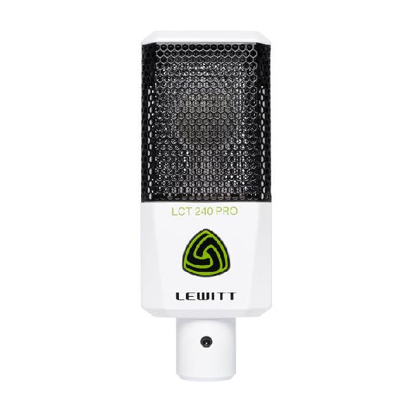 LCT240PRO WHITE VP/студийный кардиоидый микрофон с большой диафрагмой + подвес "паук"//LEWITT