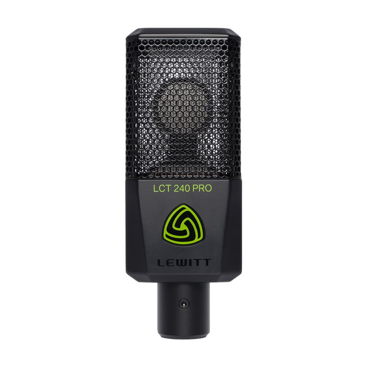 LCT240PRO BLACK VP/студийный кардиоидый микрофон с большой диафрагмой + подвес "паук"//LEWITT