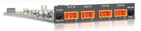 CIML4 / Модуль аналогового входа-выхода 4/8 каналов / QSC